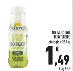 Conad Superstore Albume d'uovo LE NATURELLE offerta