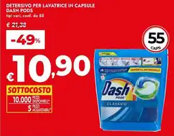 Bennet Detersivo per lavatrice in capsule DASH PODS offerta