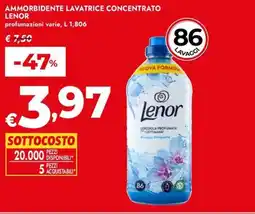 Bennet Ammorbidente lavatrice concentrato LENOR offerta