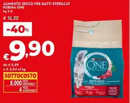 Bennet Alimento secco per gatti sterilcat PURINA ONE offerta