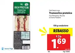 Lidl Chef select to go tramezzino proteico offerta