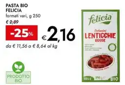 Bennet Pasta bio FELICIA offerta