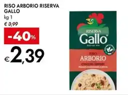 Bennet Riso arborio riserva GALLO offerta