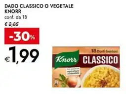 Bennet Dado classico o vegetale KNORR offerta