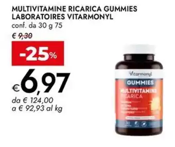 Bennet Multivitamine ricarica gummies laboratoires VITARMONYL offerta