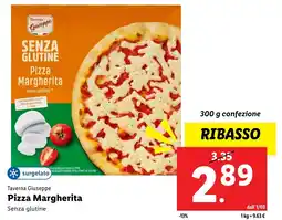 Lidl Taverna giuseppe pizza margherita offerta