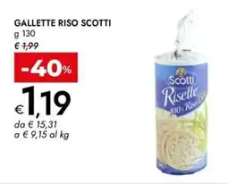 Bennet Gallette riso SCOTTI offerta