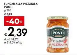 Bennet Funghi alla pizzaiola PONTI offerta