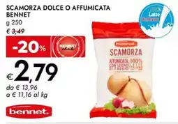 Bennet Scamorza dolce o affumicata BENNET offerta