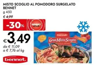 Bennet Misto scoglio al pomodoro surgelato BENNET offerta