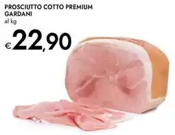 Bennet Prosciutto cotto premium gardani al kg offerta