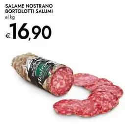 Bennet Salame nostrano bortolotti salumi al kg offerta