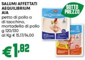 Pam Salumi affettati aequilibrium ΑΙΑ offerta