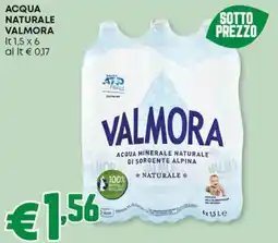 Pam Acqua naturale VALMORA offerta