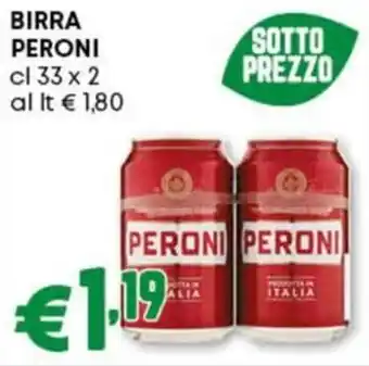 Pam Birra PERONI offerta