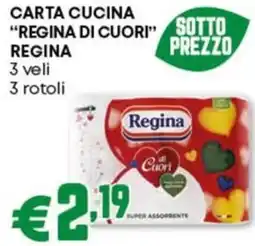 Pam Carta cucina "regina di cuori sotto REGINA offerta