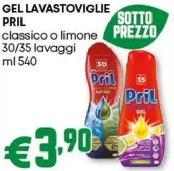 Pam Gel lavastoviglie PRIL offerta