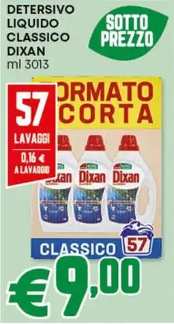 Pam Detersivo liquido classico DIXAN offerta