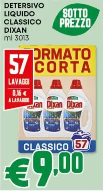 Pam Detersivo liquido classico DIXAN offerta