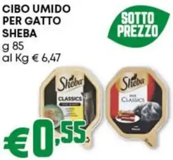 Pam Cibo umido per gatto SHEBA offerta