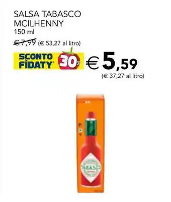 Esselunga Salsa tabasco MCILHENNY offerta