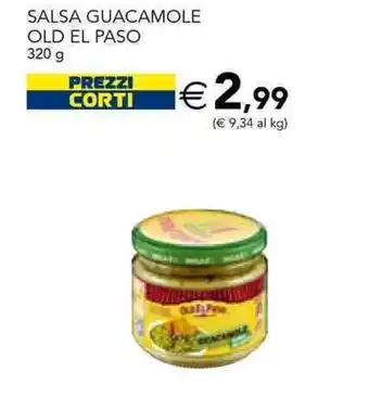 Esselunga Salsa guacamole OLD EL PASO offerta