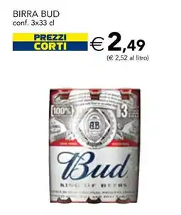 Esselunga Birra bud offerta