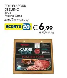 Esselunga Pulled pork di suino offerta