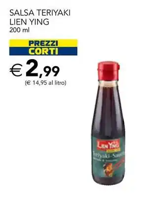 Esselunga Salsa teriyaki LIEN YING offerta