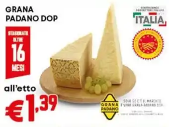 Pam Grana padano dop offerta