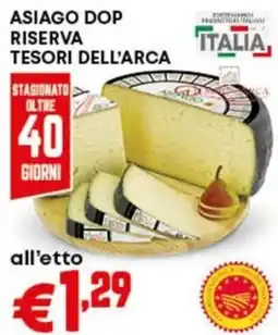 Pam Asiago dop riserva TESORI DELL'ARCA offerta