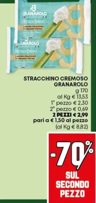 Pam Stracchino cremoso GRANAROLO offerta