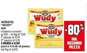 Pam Würstel "wudy" ΑΙΑ offerta