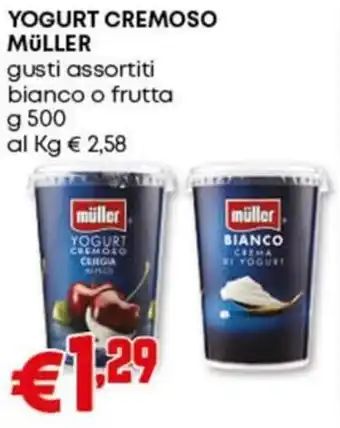 Pam Yogurt cremoso MÜLLER offerta