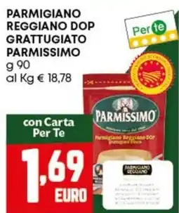 Pam Parmigiano reggiano dop grattugiato PARMISSIMO offerta