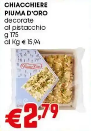 Pam Chiacchiere PIUMA D'ORO offerta