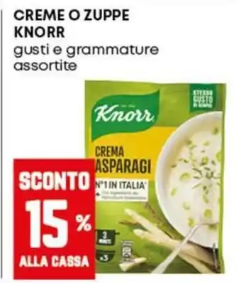 Pam Creme o zuppe KNORR offerta