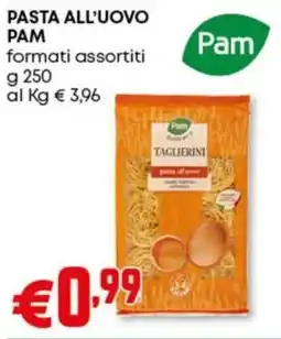 Pam Pasta all'uovo PAM offerta