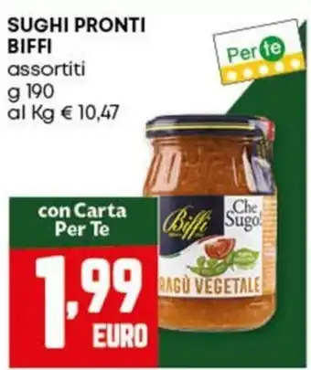 Pam Sughi pronti BIFFI offerta