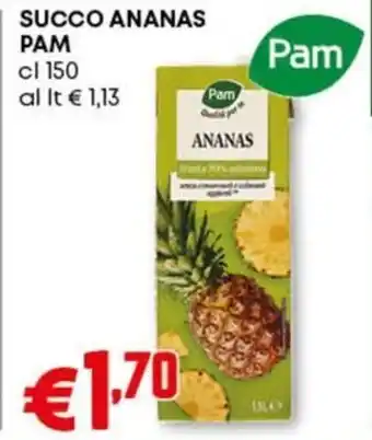 Pam Succo ananas PAM offerta