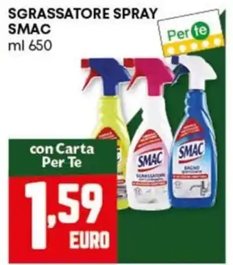 Pam Sgrassatore spray SMAC offerta