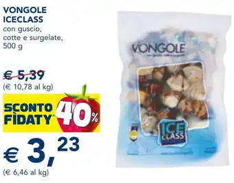 Esselunga Vongole ICECLASS offerta