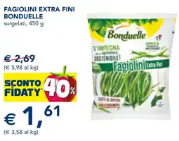 Esselunga Fagiolini extra fini BONDUELLE offerta