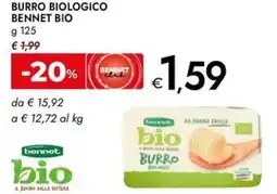 Bennet Burro biologico bennet bio offerta