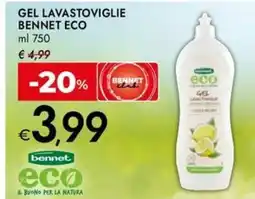 Bennet Gel lavastoviglie bennet eco offerta