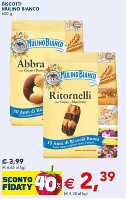 Esselunga Biscotti MULINO BIANCO offerta