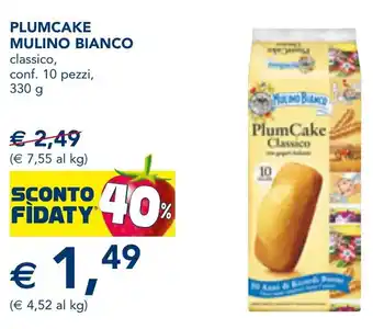 Esselunga Plumcake MULINO BIANCO offerta