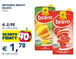 Esselunga Bevanda bravo RAUCH offerta