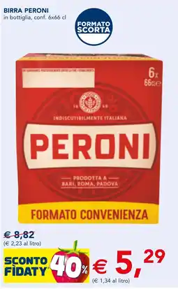 Esselunga Birra PERONI offerta