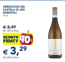 Esselunga Verdicchio dei castelli di jesi GAROFOLI offerta